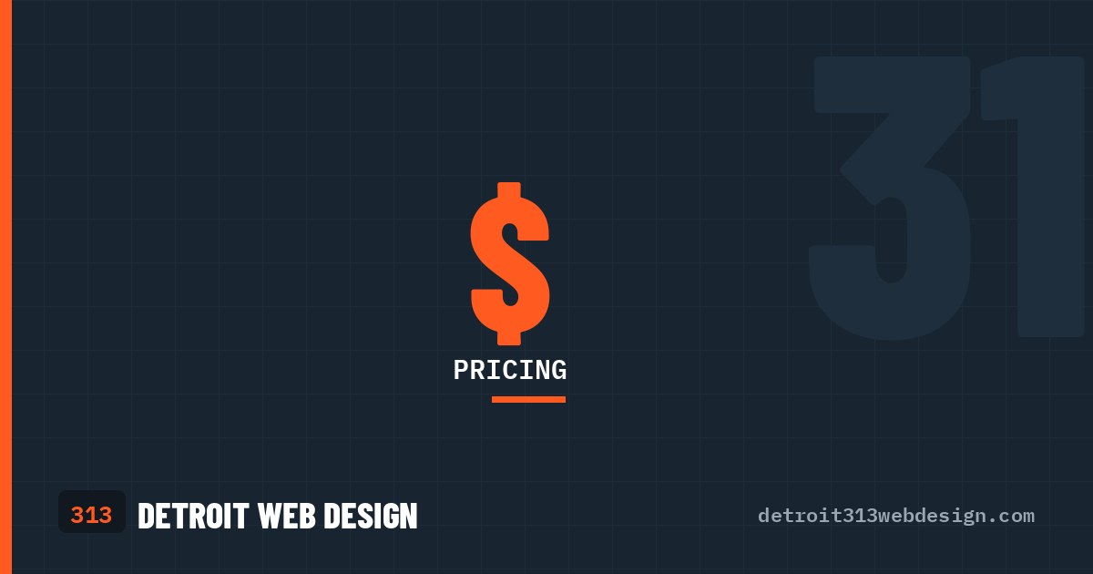 How Much Does a Website Cost in Detroit? (Real Numbers)
